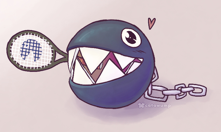 Chain Chomp Tennis!