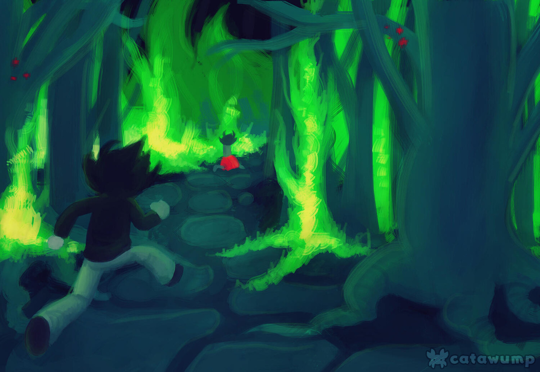 Homestuck Panel Redraw