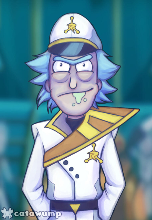 "I'm Gonna Go Take a Shit" - Rick and Morty Fan Art